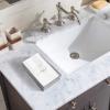AH AMERICAN HOMESTEAD Disposable Hand Towels for Bathroom - Guest Bathroom Essentials -Bathroom Paper Towels for Guests - Monogrammed Disposable Napkins - Wedding Napkins in Paper Towel Tray (Gold, D) view 3