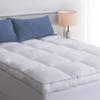 Marine Moon Mattress Topper Full, Cooling Plush Pillow Top Extra Thick Mattress Bed Topper, Fluffy Soft Mattress Pad, Hotel Quality Down Alternative Pillow Topper for Full Size Bed with Deep Pocket view 1