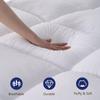 Marine Moon Mattress Topper Full, Cooling Plush Pillow Top Extra Thick Mattress Bed Topper, Fluffy Soft Mattress Pad, Hotel Quality Down Alternative Pillow Topper for Full Size Bed with Deep Pocket view 2