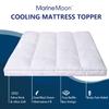 Marine Moon Mattress Topper Full, Cooling Plush Pillow Top Extra Thick Mattress Bed Topper, Fluffy Soft Mattress Pad, Hotel Quality Down Alternative Pillow Topper for Full Size Bed with Deep Pocket view 4