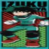 Great Eastern Entertainment My Hero Academia-Deku Battle Suit Human Size Wall Scroll, Multi-Color view 1