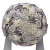 LIOOBO Wedding Bouquet Wedding Romantic Bouquet for Bride Bridesmaids Valentines Day Bouquet Confession Fake Decorative Flowers for Church Bouquets Bridal Bouquet view 4