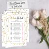 Inkdotpot Gold Confetti Theme Bachelorette Party Games Set Bundle of 5 (Activities for 50 Guests) Fun Bridal Shower Games Set view 3