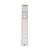 Judaica Place Plexiglass Mezuzah Case with Diamond Design Metal Plate - Decorative Perspex Mezuzah Cover - 15cm 6inch view 1