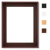 Canvas Floater Frame for Finished Canvas Art, 1.25" Deep Floating Shadow Gap Design, Modern Wall Decor for Home & Office, Gallery Style Display, Hardware Included (Dark Brown, 18x24) view 1