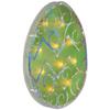 Lighted Easter Egg Silhouette Window Decoration - 12" - Green view 4