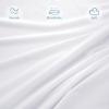 Biloban Zippered Queen Mattress Protector (3/4/5/7/9/13Inches), Waterproof Mattress Cover & Encasement, 6 Sides Wrapping Box Spring Cover Low Profile view 2