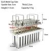 20PCS Stainless Steel Ice Cream Pop Molds Frozen Maker Lolly Mold Ice Cream Stick Holder + Cleaning Brush USA view 2