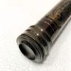Vintage Collectible Brass Kaleidoscope Maritime Pocket Gift with Brown Leather case view 4