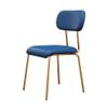 CGF-Barstools Contemporary Dining Chair for Kitchen, Dining Room, Bedroom, Living Room Side Chair PU Leather Seat Cushion and Back Chair with Metal Legs (Green, Pink, Blue, Black, Gray,) view 4