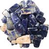 100G Natural Blue Lace Agate Stones Rock Fish Tank Home Decoration DIY Materials Natural Stones and Minerals Quartz Crystals view 1