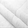 BY LORA Embroidered Terry Cotton Bath Towel for Bath, Shower - 27 x 54 inches - 2-Pack - White Color Towel - Silver Script Initial C view 3