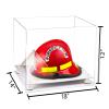 Better Display Cases Versatile Clear Acrylic Display Case - Large Rectangle Box with White Risers and White Base 18" x 14" x 12" (A014-WR) view 2