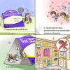 12-Pack Clothes Moth Traps with Pheromone Attractant for Closet and Carpet view 2