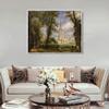 INVIN ART Framed Canvas Giclee Print Art Salisbury Cathedral,1826 by John Constable Wall Art Living Room Home Office Decorations(White Slim Frame,20"x24") view 2