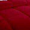 The OutNeT Burgundy Luxurious Comforter with 2 Pillow Shams Queen Size 88 x 92 Inches 3 Piece All-Season Duvet Insert, 500 GSM with Corner Tabs 100% Egyptian Cotton (Burgundy Solid) view 4