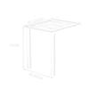 Wall Table HUAHUA Wall-Mounted Folding Table Wall Learning Table Kitchen Restaurant Workstation Child Computer Storage Cabinet Home Bedroom Living Room Black (Size : 100X60x75CM) view 3