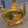 Aakrati Festive Decoration Brass Metal Home/Event Decor Hand Carved Urli/Pot view 4