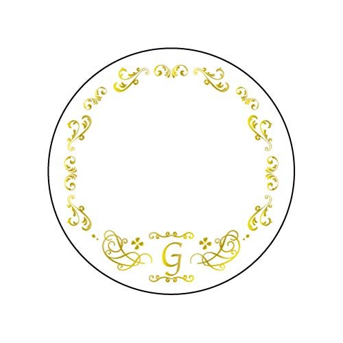 Set of 3 57mm Tin Deco Covers 47 Initial G