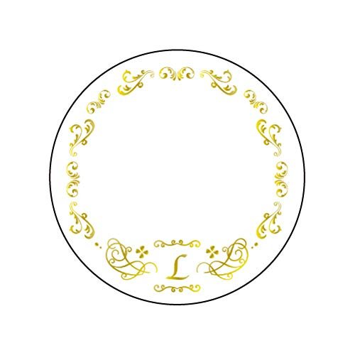 Set of 3 65mm Tin Deco Covers 52 Initial L