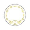 Set of 3 65mm Tin Deco Covers 52 Initial L view 1