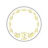 Set of 3 57mm Tin Deco Covers 57 Initial Q view 1