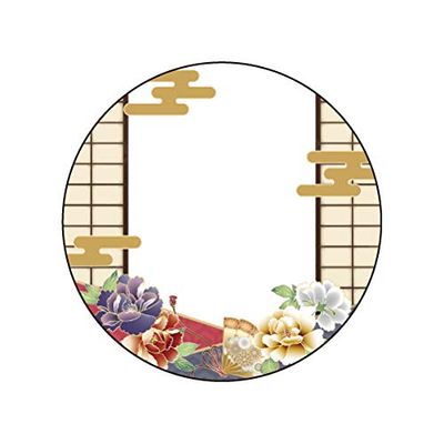 2.6 inches (65 mm) Can Deco Cover, Set of 3, 30 Shoji