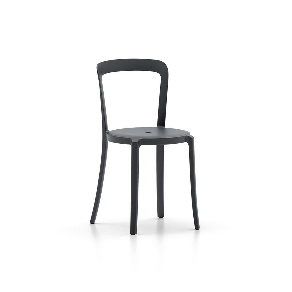 Emeco On & On Recycled Plastic Stacking Chair (Black)