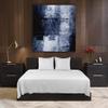 Bedding Castle - Luxurious - 800 Series - Egyptian Cotton - 4PC Bed Sheet Set - ( Flat Sheet + Fitted Sheet 28" Deep Pocket + 2 PC Pillow Cases ) - Fade Resistant - (Twin XL, White) view 2