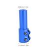 KSTEE Bike Handlebar Stem, Bicycle Mountain Bike Handlebar Fork Stem Riser Rise Up Extender Extension Adaptor Parts (Blue) view 2
