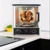 Alpine Cuisine Multi-Function Electric Roaster Oven for Turkey, Shawarma, Baking & Slow Cooking  Includes Bake Rack & Kebab Skewer Set, Precise Temperature Control view 3