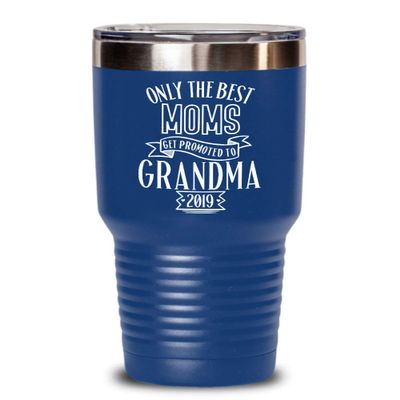 Pregnancy Announcement Gifts for New Grandma Promoted to Grandma 2019 Tumbler for Her Funny Baby Shower Tea Cup Mugs for Mom Gifts from Daughter Futur