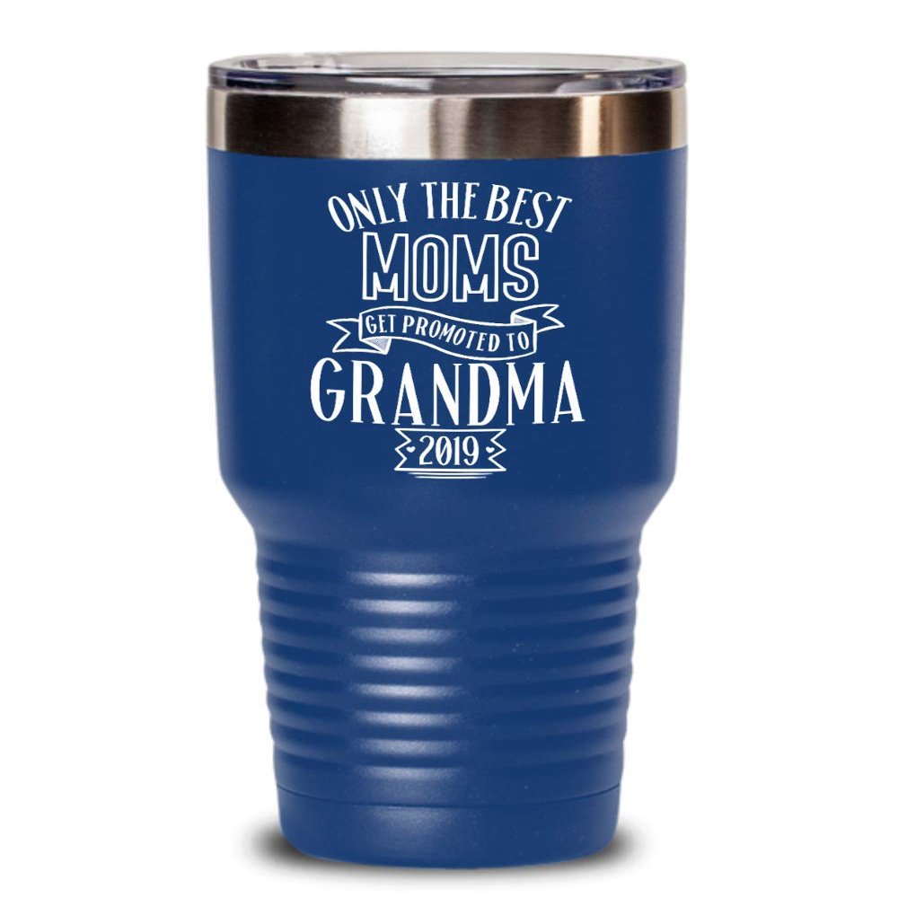 Pregnancy Announcement Gifts for New Grandma Promoted to Grandma 2019 Tumbler for Her Funny Baby Shower Tea Cup Mugs for Mom Gifts from Daughter Futur