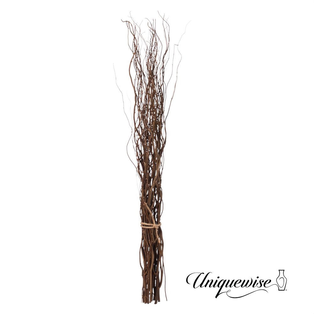 Natural Decorative Dry Branches Authentic Willow Sticks for Home Decoration and Wedding Craft, 37 inch