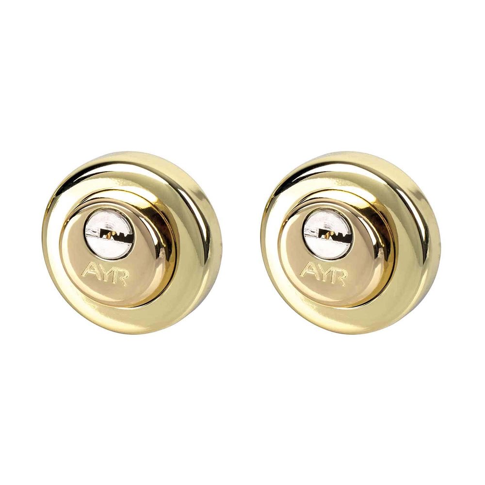 AYR Double Cylinder 103-37CC Brass, Gold, 0