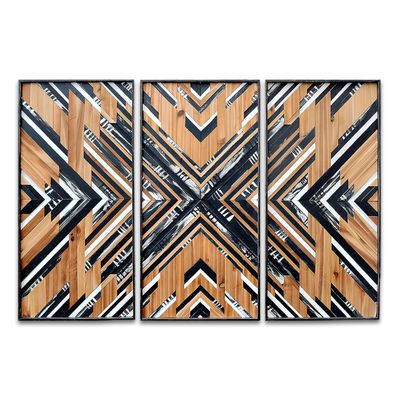 Eye Catcher by Heartwood PNW- Wood Wall Art- Modern Decor- Made in Oregon- Recycled Materials- Home Decor- Unique Gift