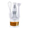 2-Speed Hand Blender and Food Processor with Balloon Whisk (White) view 1