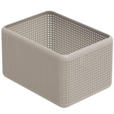Rotho Storage Box, Plastic (PP) BPA-Free, Cappuccino, 13l (32,6 x 23,8 x 18,8 cm)