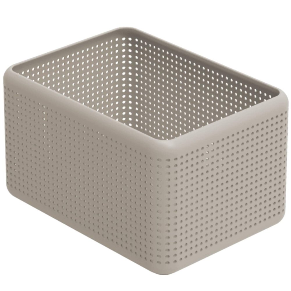 Rotho Storage Box, Plastic (PP) BPA-Free, Cappuccino, 13l (32,6 x 23,8 x 18,8 cm)