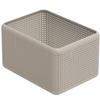 Rotho Storage Box, Plastic (PP) BPA-Free, Cappuccino, 13l (32,6 x 23,8 x 18,8 cm) view 1