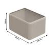 Rotho Storage Box, Plastic (PP) BPA-Free, Cappuccino, 13l (32,6 x 23,8 x 18,8 cm) view 4