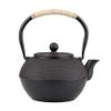40.6oz Cast Iron Teapot, Japanese Tetsubin Tea Kettle for Stovetop Safe, Black Cast Iron Tea Kettle with Infuser for Loose Leaf, Tea Pot with Enameled Interior, Gift for Tea Lovers view 2