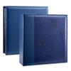 Artmag Photo Album 4x6 1000 Photos, Large Capacity Wedding Family Leather Cover Picture Albums Holds Horizontal and Vertical 4x6 photos with Black Pages(Blue) view 1