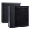 Artmag Photo Album 4x6 1000 Photos, Large Capacity Wedding Family Leather Cover Picture Albums Holds Horizontal and Vertical 4x6 photos with Black Pages(Black) view 1