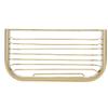 Aexit 10-inch Brass Wall Mount Rectangle Shape Bathroom Shower Caddy Basket Gold Tone (723d87d9f5ec12c603f1e6b3f1c154e5) view 4