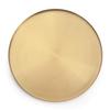 IVAILEX Gold Stainless Steel Round Jewelry and Make up Organiser/Candle Plate Decorative Tray (12.6 inches) view 4