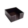 Yuanhaourty PU Leather Square Napkin Holder Tissue Paper Dispenser Box for Office Home Dining Table Hotel Decor view 1