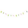 Beachcombers Light-Up Led Tropical String Lights Plastic with Flamingo and Pineapples 2 X 1.5 X 71 Multi view 1