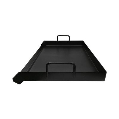 32 Inch Black Steel Flat Top Griddle Plancha For Double Burner