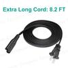 8.2ft AC Power Cable Cord Replacement for HP Envy 4500, 4512, 4522 Printer view 2